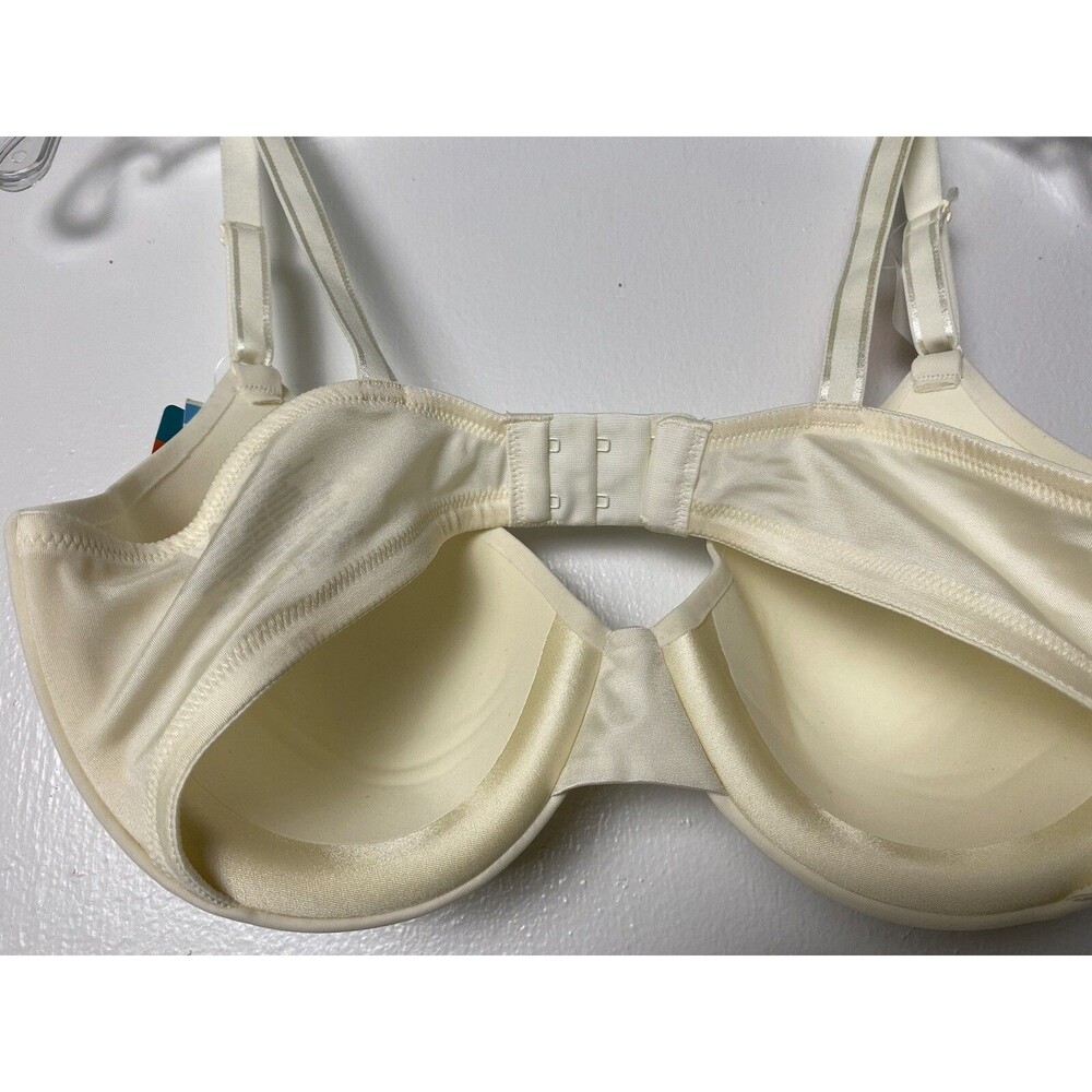 Warner's Bra Size 34C This is Not a Bra Tailored Underwire Contour NWT Ivory - Picture 8 of 10